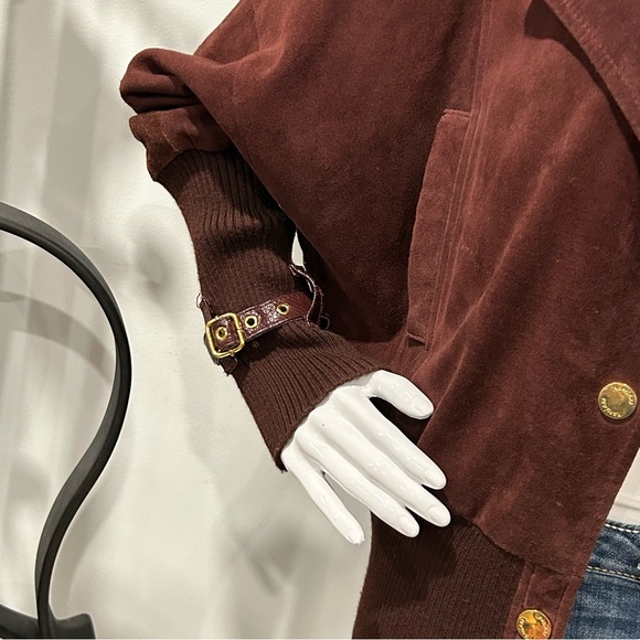 Marciano Y2K Goatskin Bomber Jacket - Picture 3 of 11